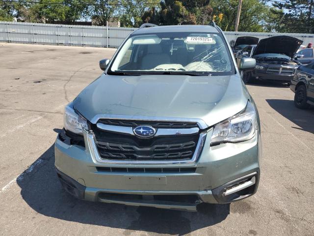 JF2SJAEC1HH487786 - 2017 SUBARU FORESTER 2.5I PREMIUM 绿色 照片 5