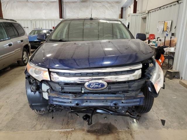 2FMDK4JC4BBA02620 - 2011 FORD EDGE SEL BLUE photo 5