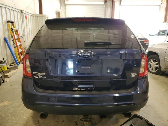 2FMDK4JC4BBA02620 - 2011 FORD EDGE SEL BLUE photo 6