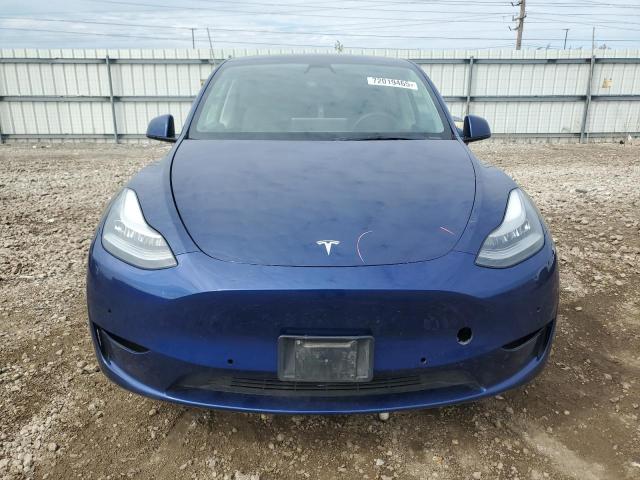 5YJYGDEE3MF153568 - 2021 TESLA MODEL Y Niebieski zdjęcie 5