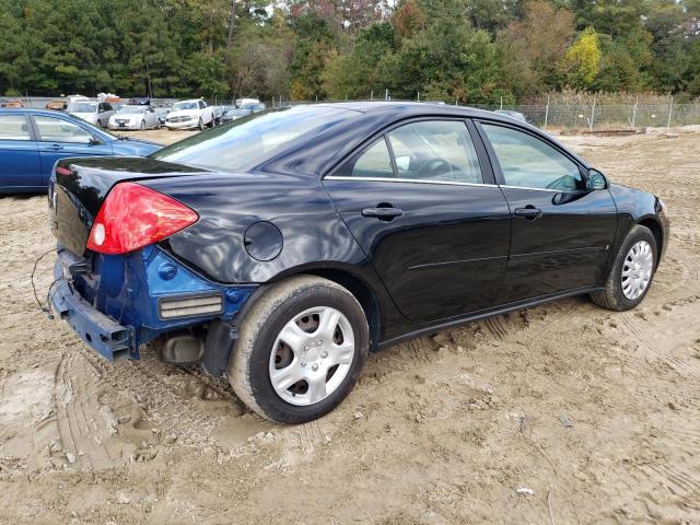 1G2ZF58B174169699 - 2007 PONTIAC G6 VALUE LEADER BLACK photo 3