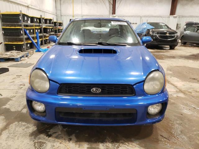 JF1GD29652G529787 - 2002 SUBARU IMPREZA WRX BLUE photo 5