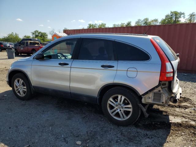 5J6RE4H51AL086008 - 2010 HONDA CR-V EX ვერცხლისფერი ფოტო 2