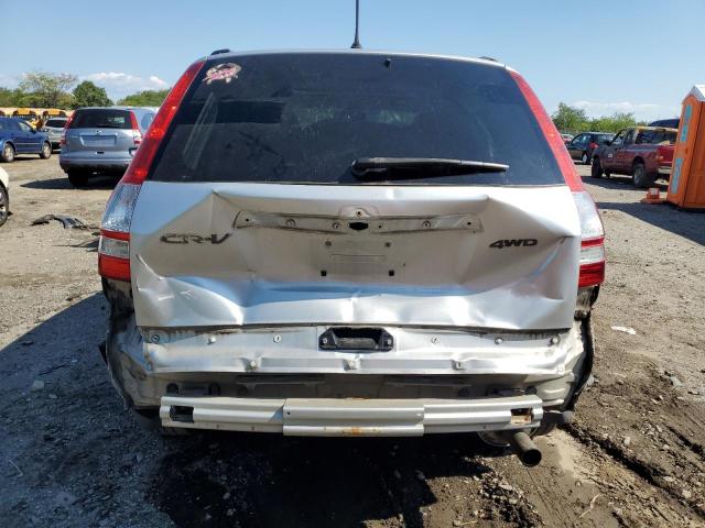 5J6RE4H51AL086008 - 2010 HONDA CR-V EX ვერცხლისფერი ფოტო 6
