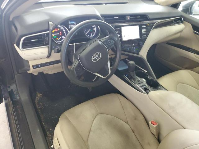 4T1B31HK8JU500182 - 2018 TOYOTA CAMRY LE BLUE photo 8