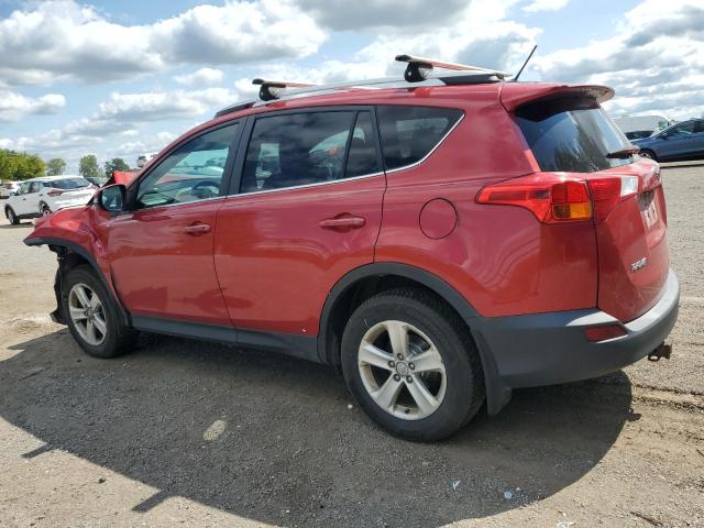 2T3WFREV0DW040727 - 2013 TOYOTA RAV4 XLE RED photo 2