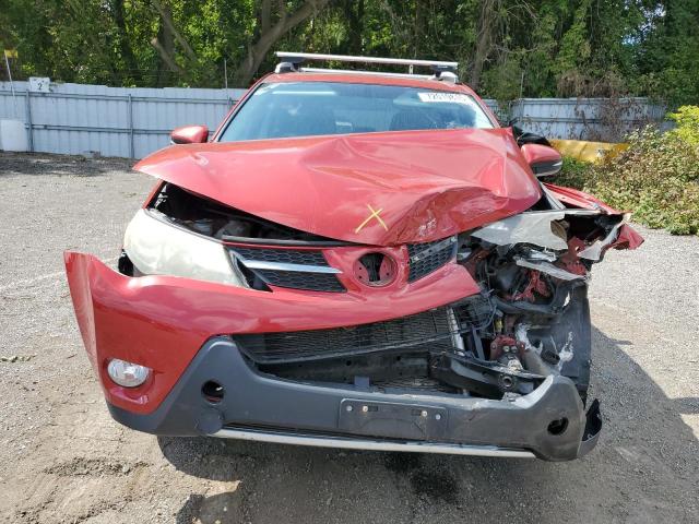 2T3WFREV0DW040727 - 2013 TOYOTA RAV4 XLE RED photo 5