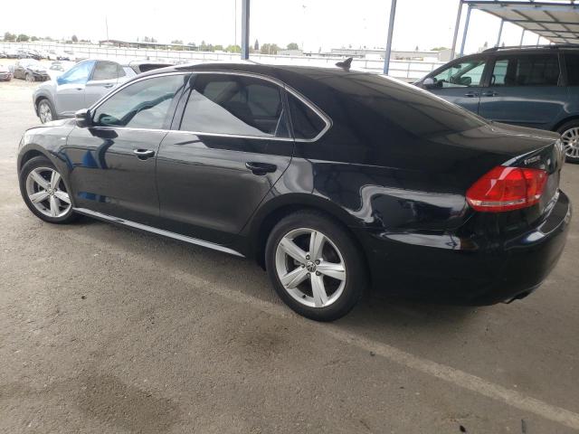 1VWAT7A36EC044813 - 2014 VOLKSWAGEN PASSAT S BLACK photo 2