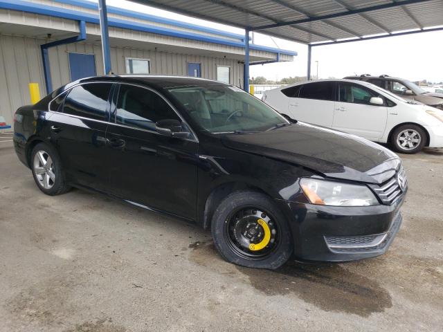 1VWAT7A36EC044813 - 2014 VOLKSWAGEN PASSAT S BLACK photo 4