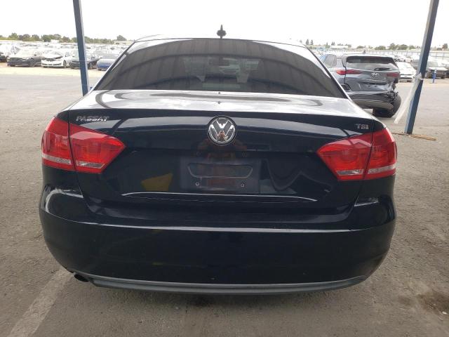 1VWAT7A36EC044813 - 2014 VOLKSWAGEN PASSAT S BLACK photo 6