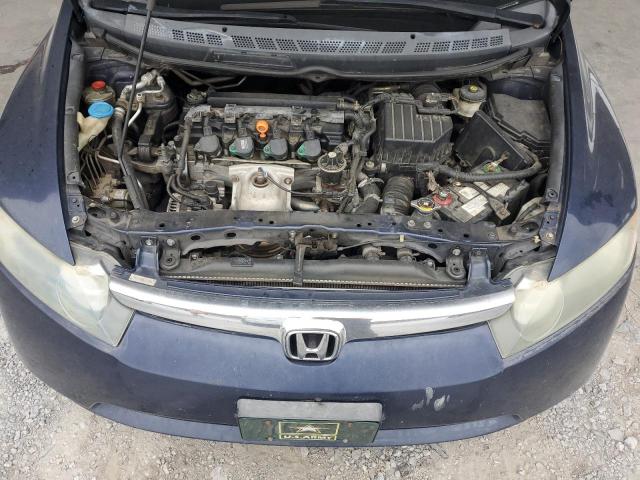 1HGFA16866L021244 - 2006 HONDA CIVIC EX BLUE photo 11