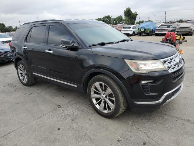 1FM5K7F82JGA70819 - 2018 FORD EXPLORER LIMITED BLACK photo 4