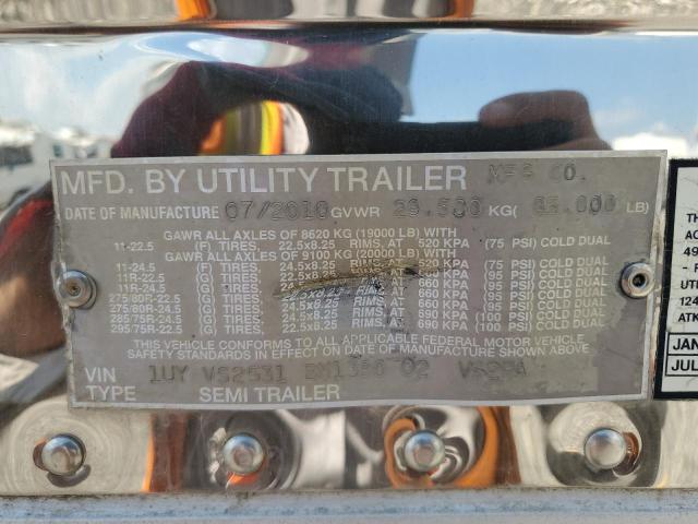 1UYVS2531BM139002 - 2011 UTILITY REFER TRLR SILVER photo 10