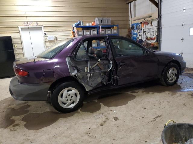 1G1JC5241W7216246 - 1998 CHEVROLET CAVALIER PURPLE photo 3