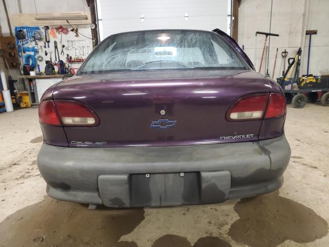 1G1JC5241W7216246 - 1998 CHEVROLET CAVALIER PURPLE photo 6