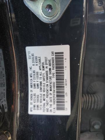 1HGCR2F87DA148692 - 2013 HONDA ACCORD EXL BLACK photo 13