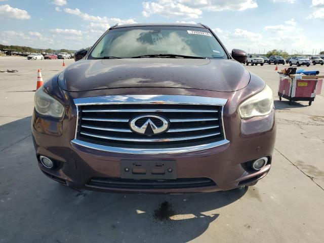 5N1AL0MN6EC554601 - 2014 INFINITI QX60 PURPLE photo 5