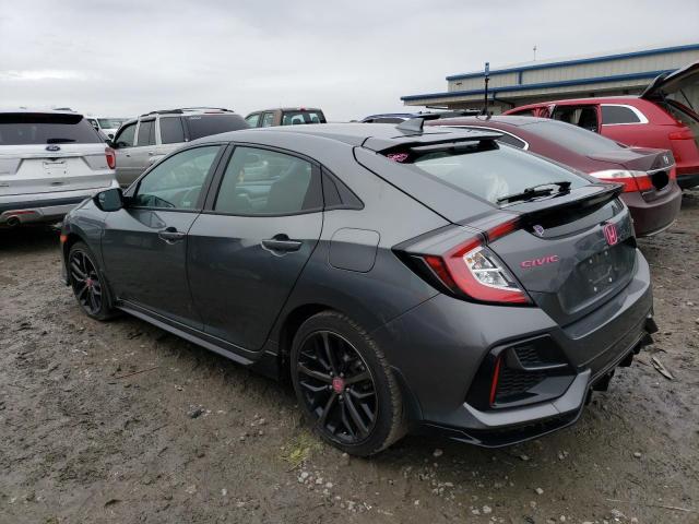 SHHFK7H46MU233097 - 2021 HONDA CIVIC SPORT GRAY photo 2