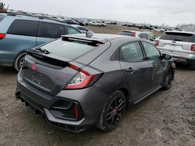 SHHFK7H46MU233097 - 2021 HONDA CIVIC SPORT GRAY photo 3