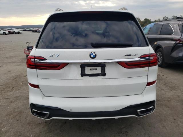 5UXCW2C02L9C21443 - 2020 BMW X7 XDRIVE40I WHITE photo 6