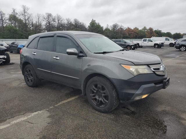 2HNYD283X7H509563 - 2007 ACURA MDX TECHNOLOGY Сірий фото 4