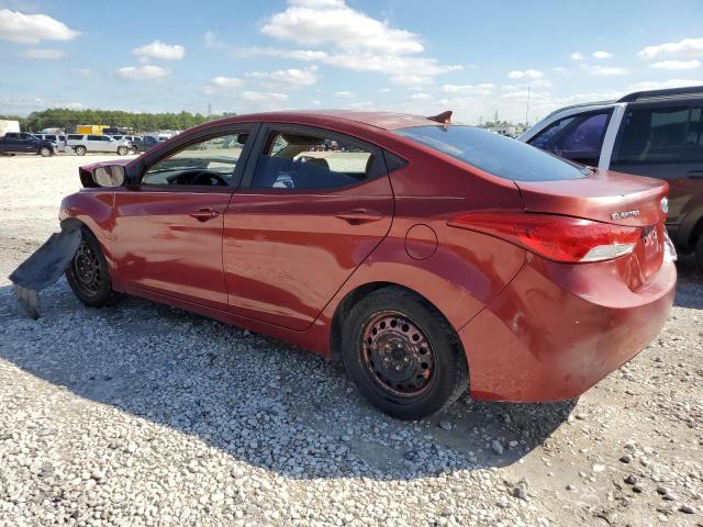 KMHDH4AE3CU280551 - 2012 HYUNDAI ELANTRA GLS BURGUNDY photo 2