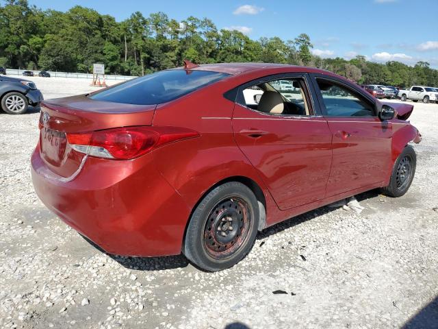 KMHDH4AE3CU280551 - 2012 HYUNDAI ELANTRA GLS BURGUNDY photo 3