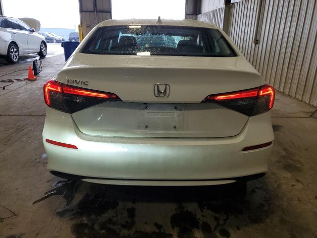 2HGFE1F79RH321163 - 2024 HONDA CIVIC EX WHITE photo 6