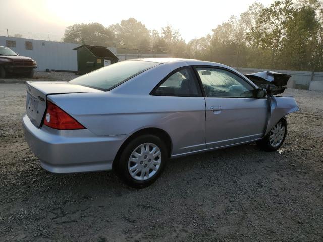 1HGEM22554L004680 - 2004 HONDA CIVIC LX Сріблястий фото 3