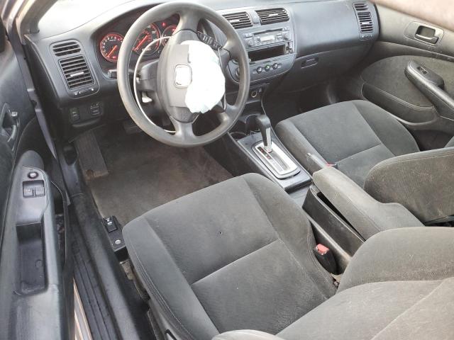 1HGEM22554L004680 - 2004 HONDA CIVIC LX Сріблястий фото 8