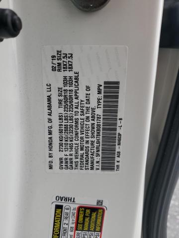 5FNRL6H78KB081787 - 2019 HONDA ODYSSEY EXL 白色 照片 13