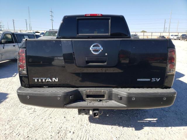 1N6BA0ED7BN312921 - 2011 NISSAN TITAN S BLACK photo 6