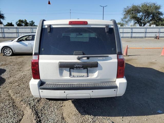 1J8HH48K78C223728 - 2008 JEEP COMMANDER SPORT Սպիտակ լուսանկար 6