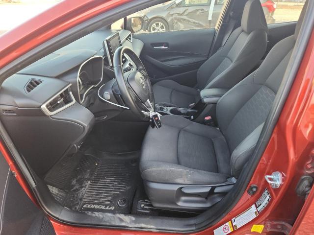 JTNK4RBE4K3030254 - 2019 TOYOTA COROLLA SE ნარინჯისფერი ფოტო 7