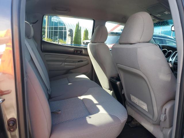 3TMLU4EN2CM091772 - 2012 TOYOTA TACOMA DOUBLE CAB GRAY photo 10