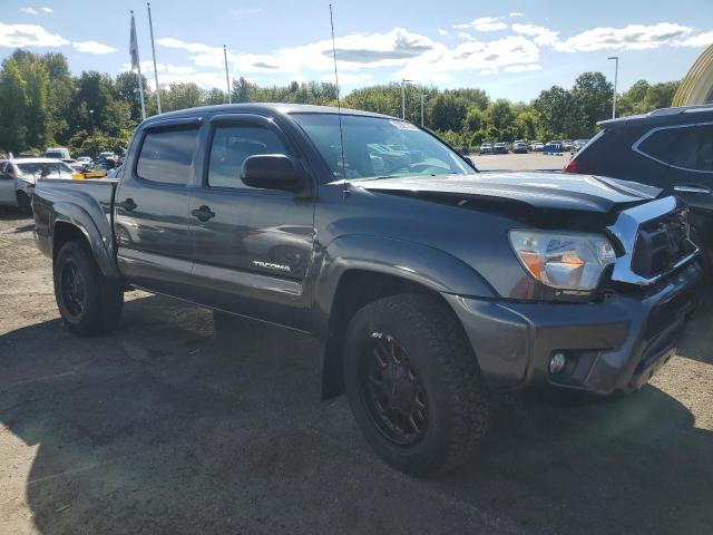 3TMLU4EN2CM091772 - 2012 TOYOTA TACOMA DOUBLE CAB GRAY photo 4