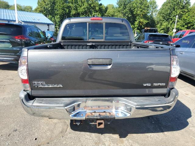 3TMLU4EN2CM091772 - 2012 TOYOTA TACOMA DOUBLE CAB GRAY photo 6