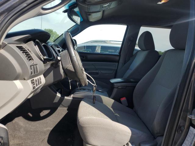 3TMLU4EN2CM091772 - 2012 TOYOTA TACOMA DOUBLE CAB GRAY photo 7
