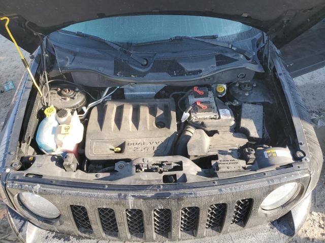 1C4NJRFB0FD347586 - 2015 JEEP PATRIOT LATITUDE BLACK photo 11