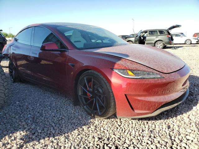 5YJ3E1ET6RF824994 - 2024 TESLA MODEL 3 RED photo 4