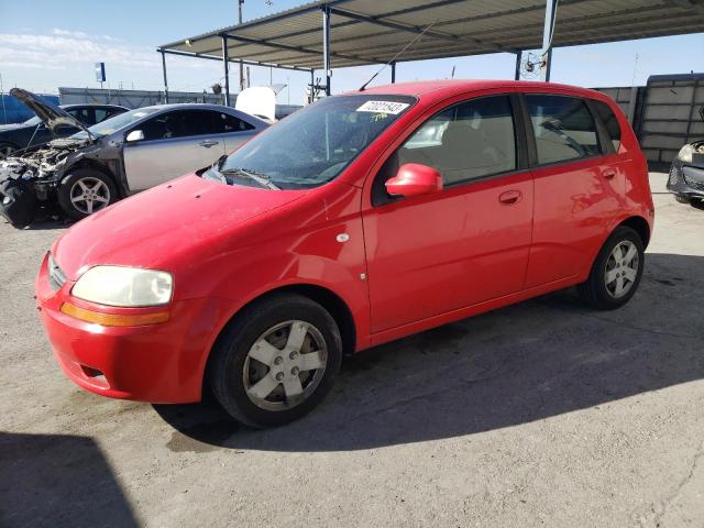 KL1TD666X7B713042 - 2007 CHEVROLET AVEO BASE RED photo 1