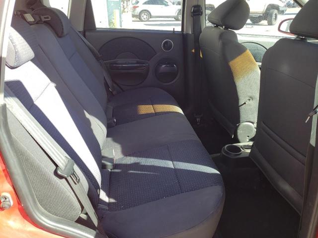 KL1TD666X7B713042 - 2007 CHEVROLET AVEO BASE RED photo 10
