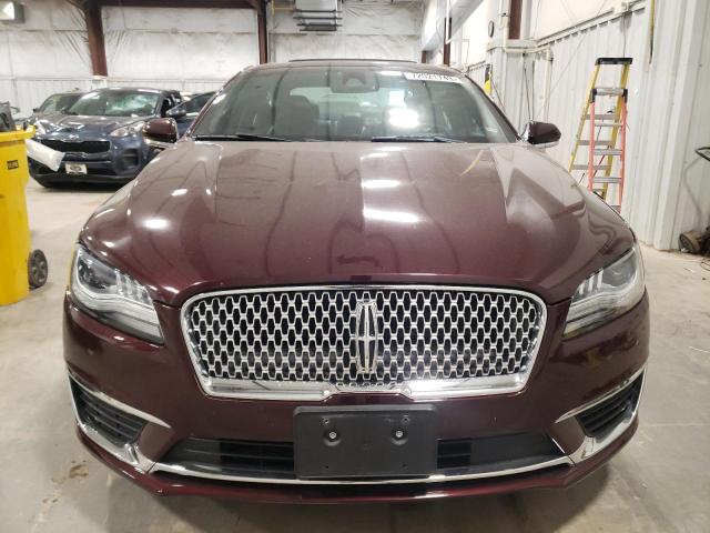 3LN6L5DC3HR620030 - 2017 LINCOLN MKZ SELECT MAROON photo 5