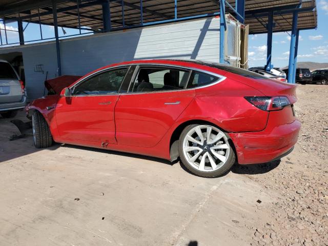 5YJ3E1EA8JF050993 - 2018 TESLA MODEL 3 红色 照片 2