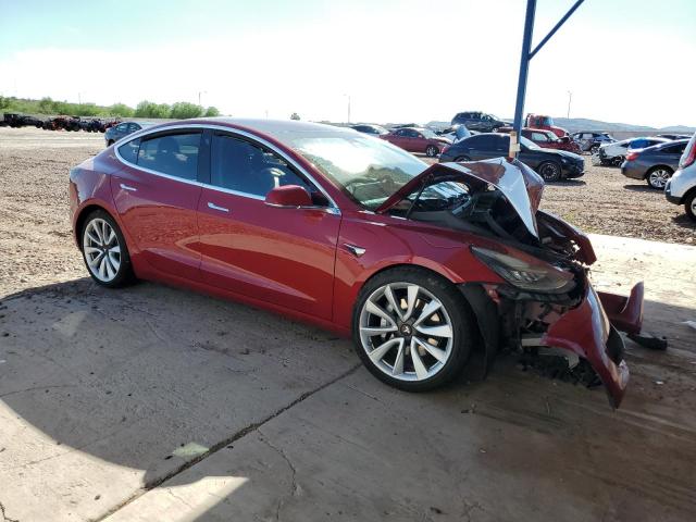 5YJ3E1EA8JF050993 - 2018 TESLA MODEL 3 红色 照片 4