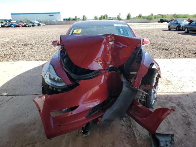 5YJ3E1EA8JF050993 - 2018 TESLA MODEL 3 红色 照片 5
