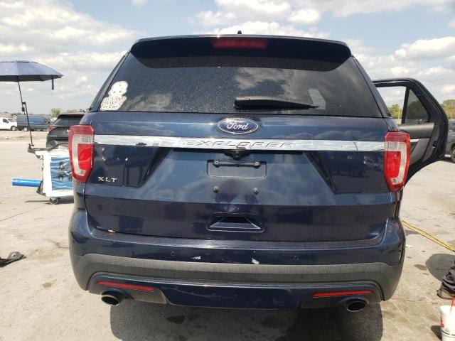 1FM5K7D81HGC12459 - 2017 FORD EXPLORER XLT 蓝色 照片 6