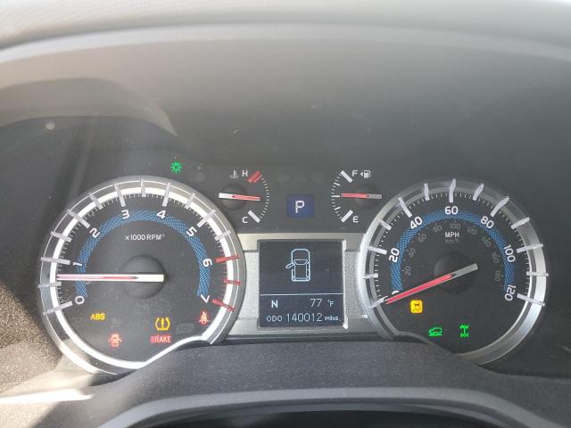 JTEBU5JR3J5528820 - 2018 TOYOTA 4RUNNER SR5/SR5 PREMIUM Srebrny zdjęcie 9