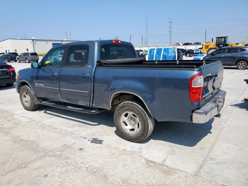 5TBET34136S532505 - 2006 TOYOTA TUNDRA DOUBLE CAB SR5 BLUE photo 2