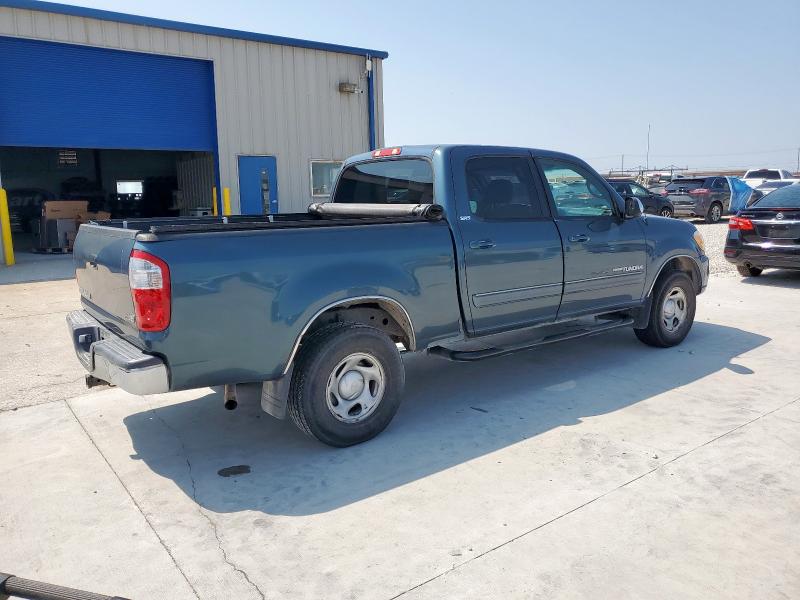 5TBET34136S532505 - 2006 TOYOTA TUNDRA DOUBLE CAB SR5 BLUE photo 3